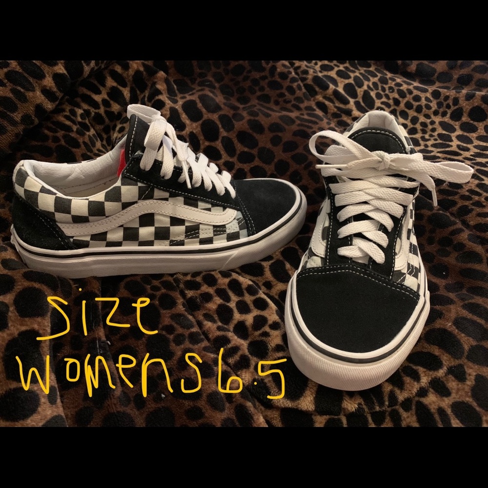 Checkered Vans